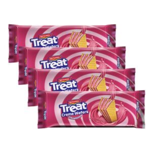 BRITANNIA TREAT WAFERS STRAWBERRY 150GR