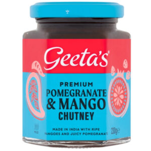GEETA'S POMEGRANATE & MANGO CHUTNEY 230GR