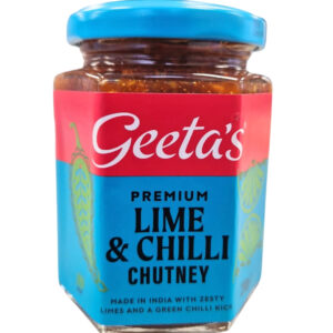 GEETA'S PREMIUM LIME & CHILLI CHUTNEY 230gr