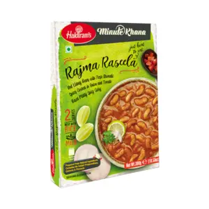 HALDIRAM  MINUTE RAJMA RASEELA 300GR