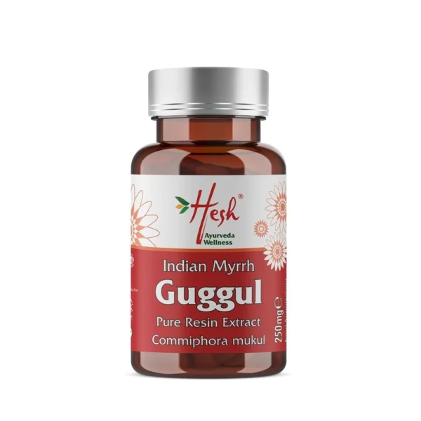 Hesh Guggul 60 Vegan Capsules (Indian Myrrh)