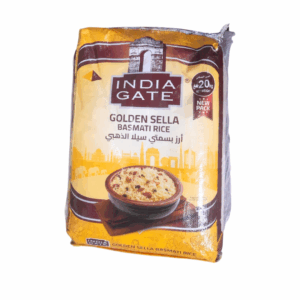 INDIA GATE SELLA BASMATI  RICE 20KG