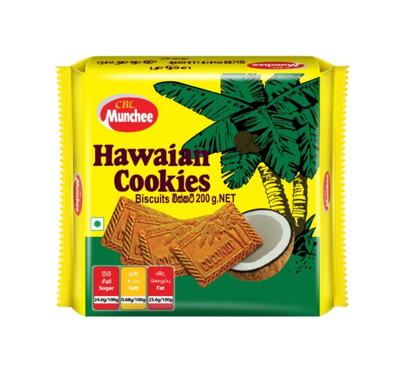 MUNCHEE HAWAIAN  COOKIES 200GR