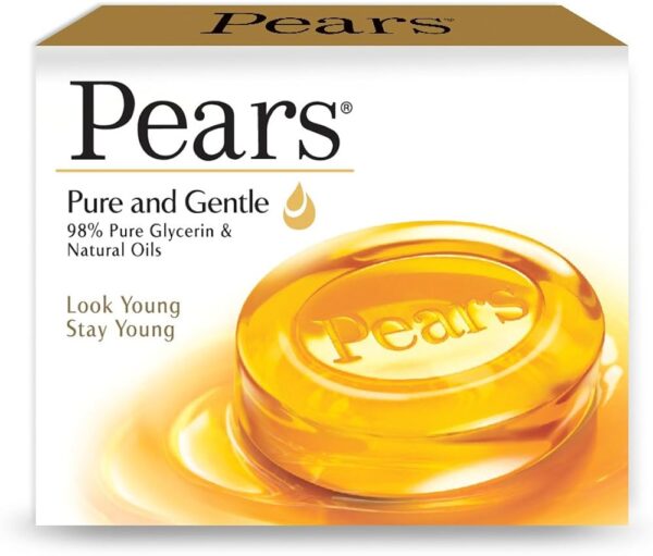 Pears Pure &Amp; Gentle Soap 125 Gr (Yellow)