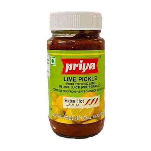 PRIYA LIME PICKLE EXTRA HOT 300GR