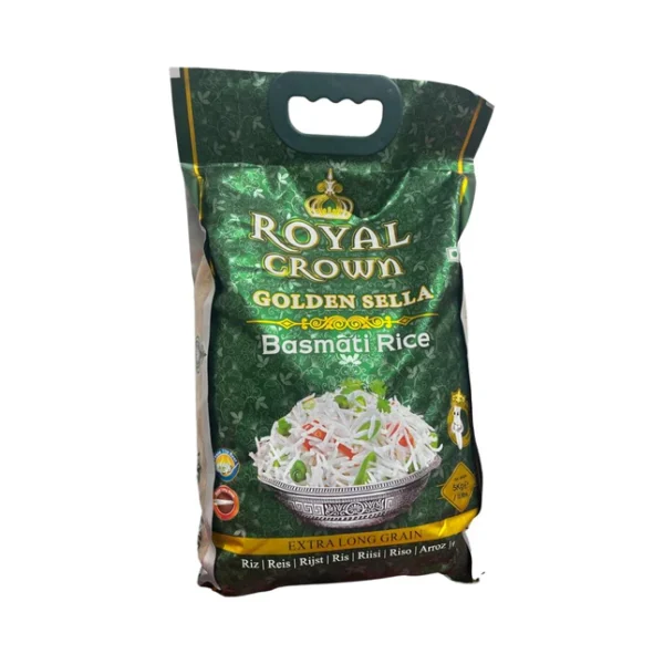 Royal Crown Golden Sella  Basmati 5Kg