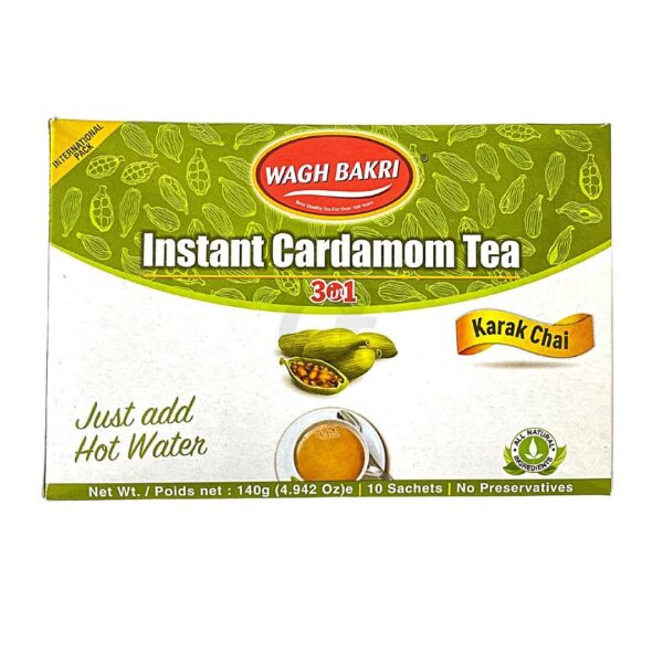 Wagh Bakri Instant Cardamom Tea 140Gr