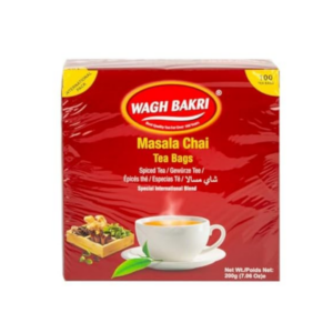 WAGH BAKRI MASALA CHAI TEA BAGS 200GR (100BAGS)