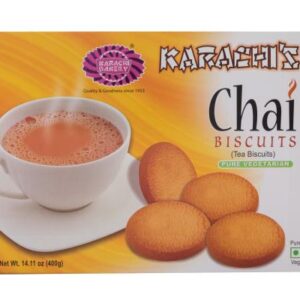 KARACHI"S VEGAN CHAI BISCUIT 400GR