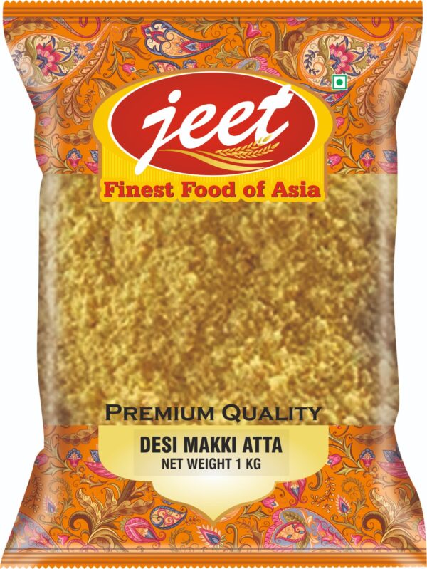 JEET DESI MAKKI ATTA 1KG (CORNMEAL)