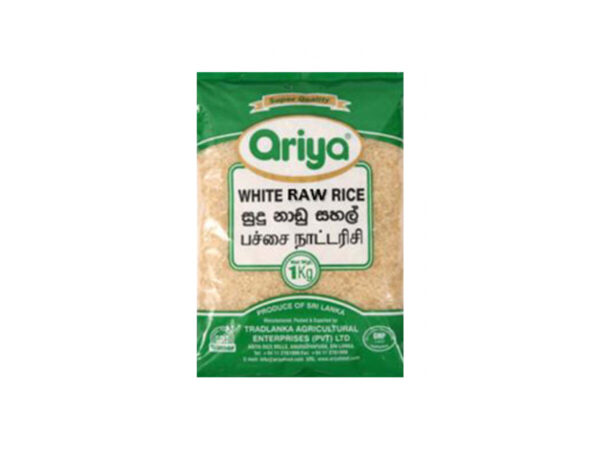 ARIYA WHITE RAW  RICE 5KG