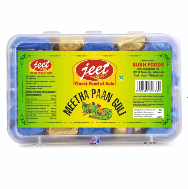 JEET MEETHA PAN GOLI 225GR
