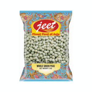 JEET DRY GREEN PEAS WHOLE 2KG