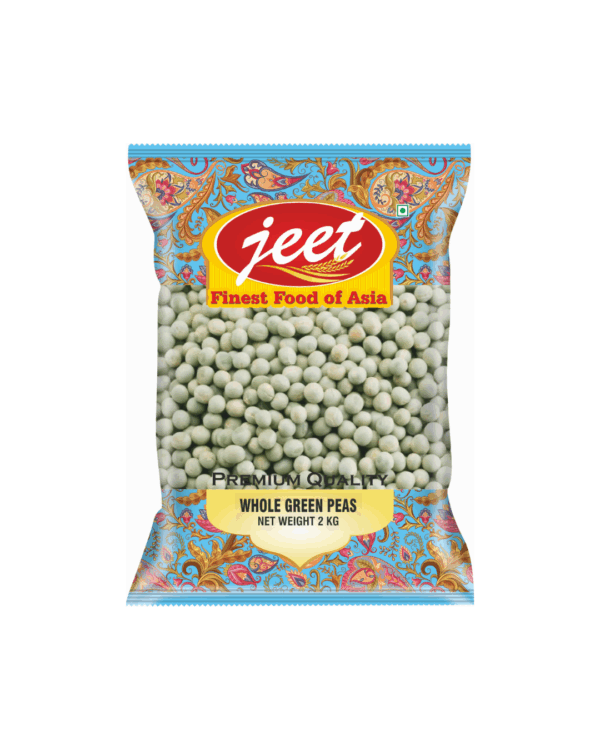 JEET DRY GREEN PEAS WHOLE 2KG