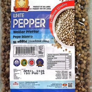ANNAM WHITE PEPPER WHOLE 100GR
