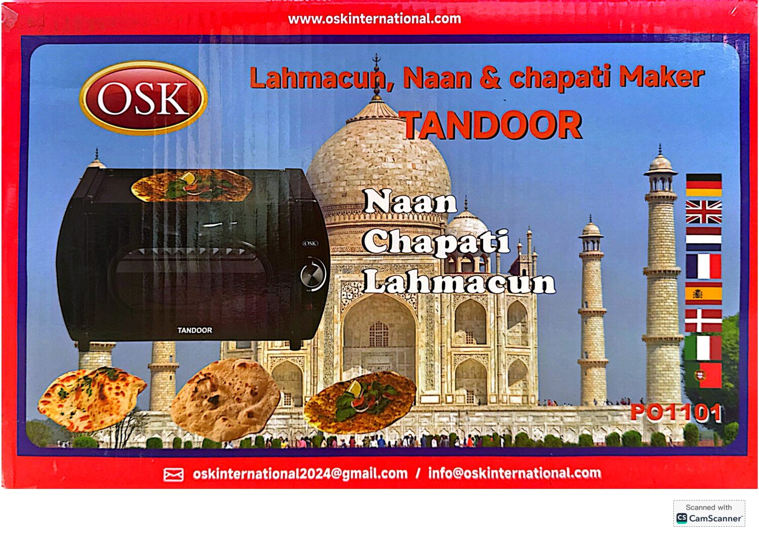 OSK Tandoor With Grill