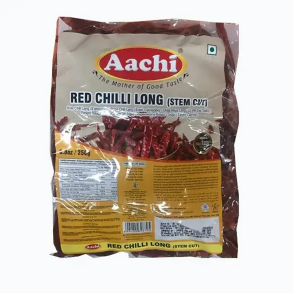 Aachi Red Chillii Long Whole 100gr