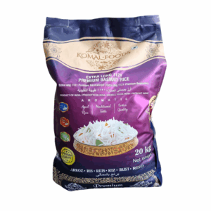 Komal Extra long Basmati Rice 20kg