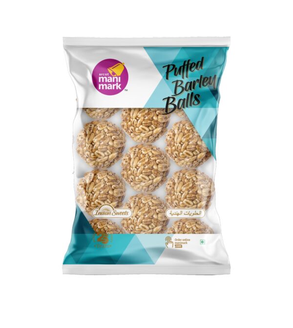 Manimark Puffed Barley Balls 125GR