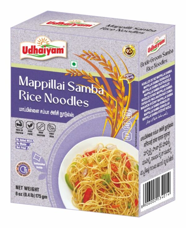 Udhaiyam Mappillai Samba Rice Noodles 175gr