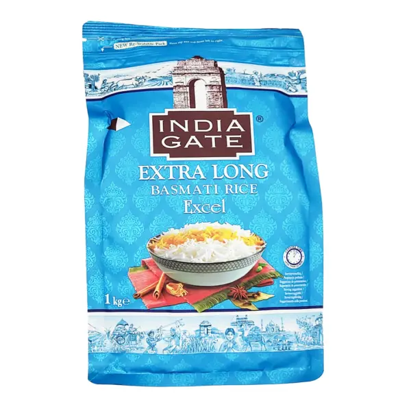 INDIA GATE EXTRA LONG BASMATI RICE 20KG (EXCEL)