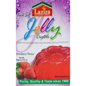 LAZIZA JELLY STRAWBERRY FLAVOUR 85GR