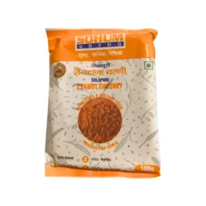 Sohum Solapuri Peanut Chutney 100gr