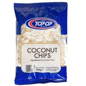 TOP OP COCONUT CHIPS 100GR
