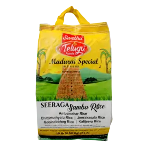 Telugu Seeraga Samba Rice 4,54KG
