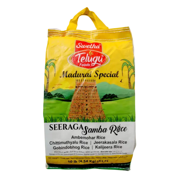 Telugu Seeraga Samba Rice 4,54KG