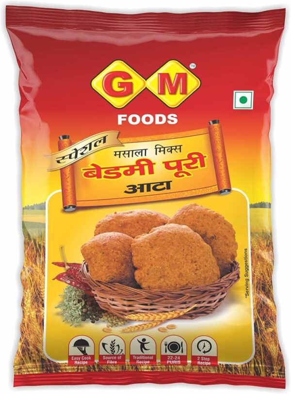 Gm Bedmi Puri Atta 500gr