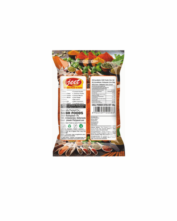 Jeet Chilli Powder Extra Hot 100gr