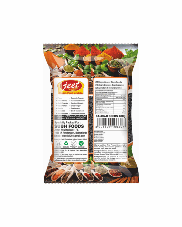 Jeet Kalonji 400gr (Nigelia Seeds)