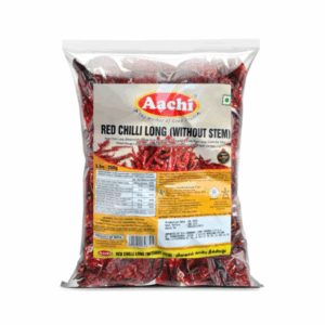 Aachi Red Chillii Long Without Stem 250gr