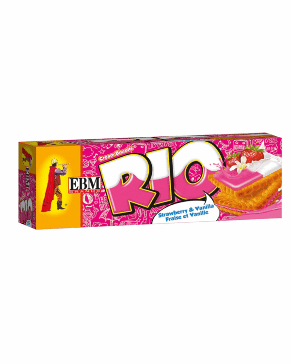 Ebm Rio Strawberry Vanilla Biscuit 105.6gr