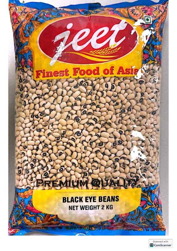 Jeet Black Eye Bean 2kg