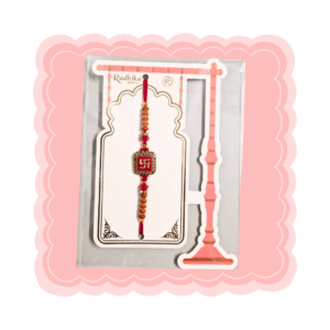 swastik rakhi for raksha bandhan