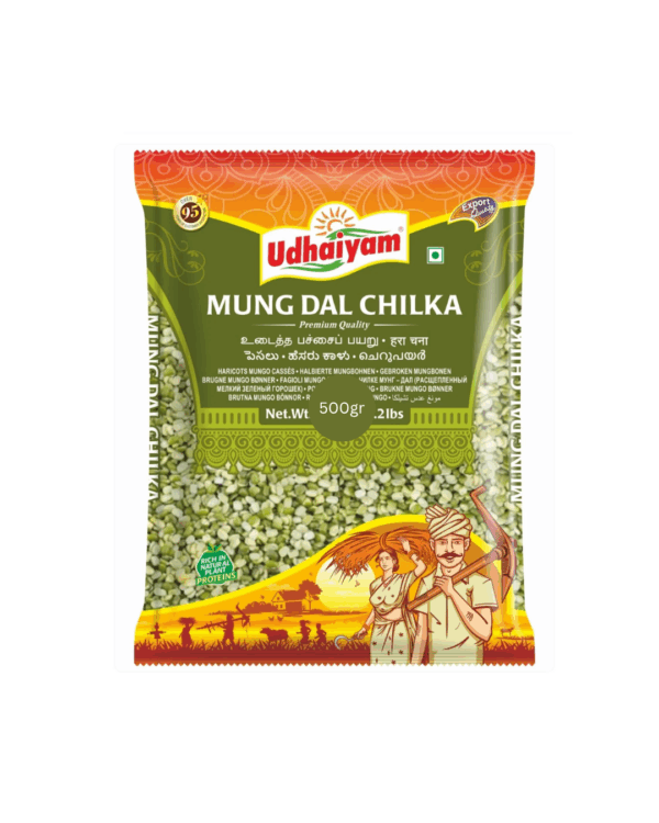 Udhaiyam Mung Dal Chilka 500gr