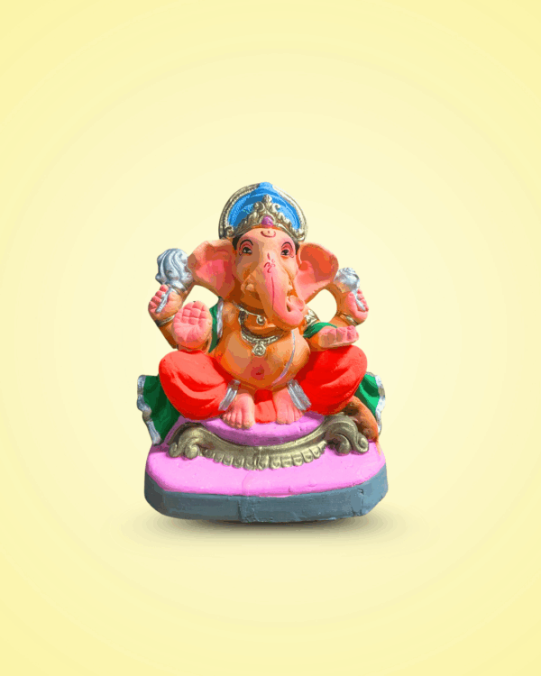Eco friendly Ganesh Murti (Ganesh Idol) - 10 inch