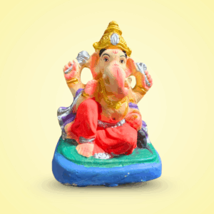 Eco friendly Ganesh Murti (Ganesh Idol) - 6 inches