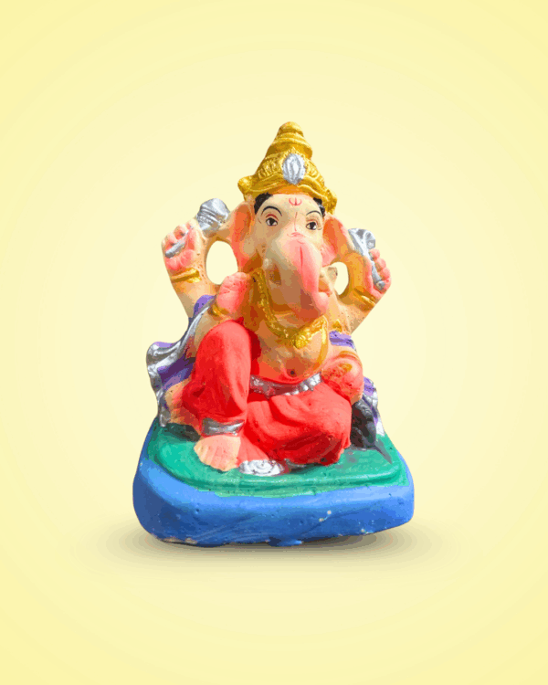 Eco friendly Ganesh Murti (Ganesh Idol) - 6 inches