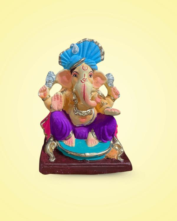 Eco friendly Ganesh Murti (Ganesh Idol) - 8 inches