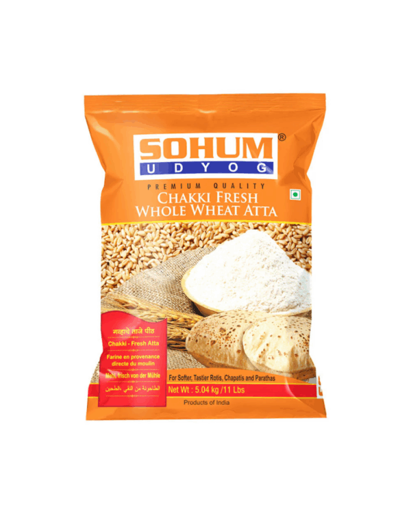 Sohum Chakki Fresh Atta 5kg