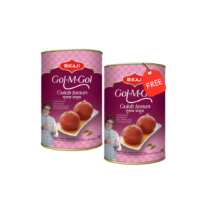 BIKAJI  GULAB JAMUN TIN 1KG (Buy 1 Get 1)
