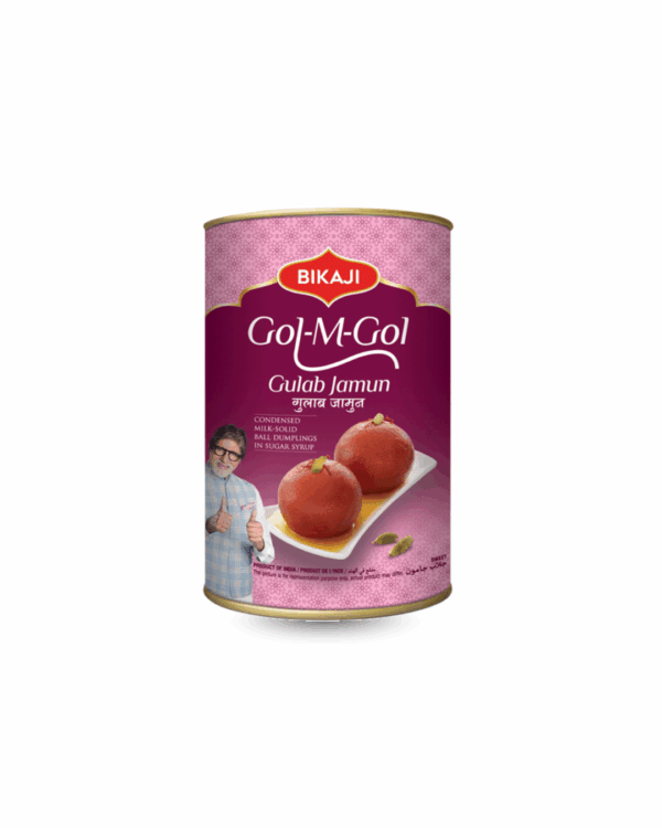 BIKAJI  GULAB JAMUN TIN 1KG (50% off)