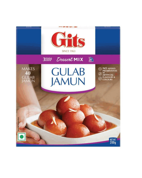 Gits Gulab Jamun Mix 200gr (With Free Rabdi Mix)
