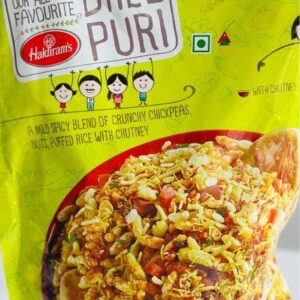 HALDIRAM  BHELPURI WITH CHUTNEY 350GR