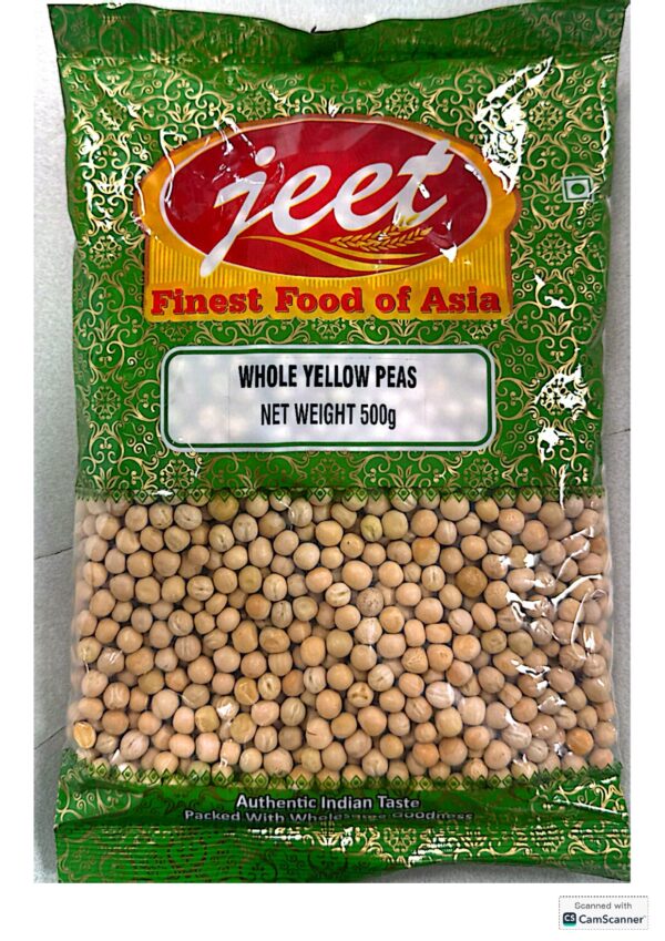 Jeet Whole Yellow Peas 500gr