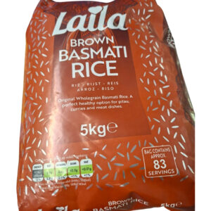 LAILA BROWN BASMATI RICE 5KG
