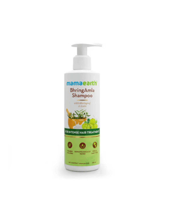Mama Earth Bhring Amla Shampoo 250Ml